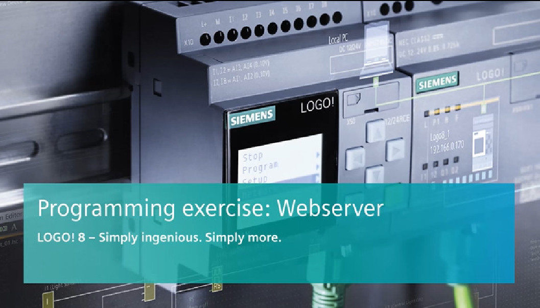 LOGO! 8 Programowanie - WebSerwer